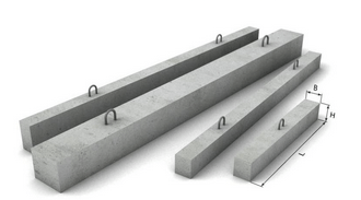 Перемычки железобетонные для зданий с кирпичными стенами